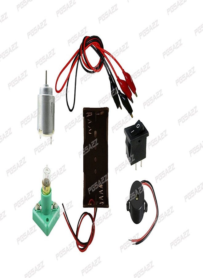 pgsa2z™ science experiment project kit for school students (Multi color, fbty01(fbele))